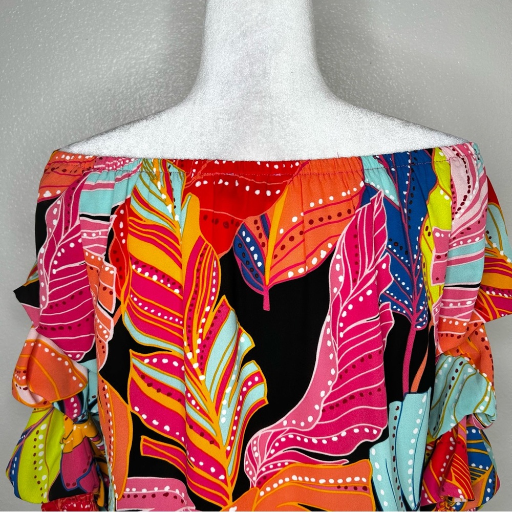Cece Womens Multicolor Vibrant Patterned Off The … - image 7